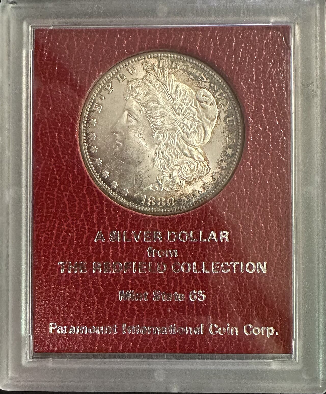 1880-S Morgan dollar